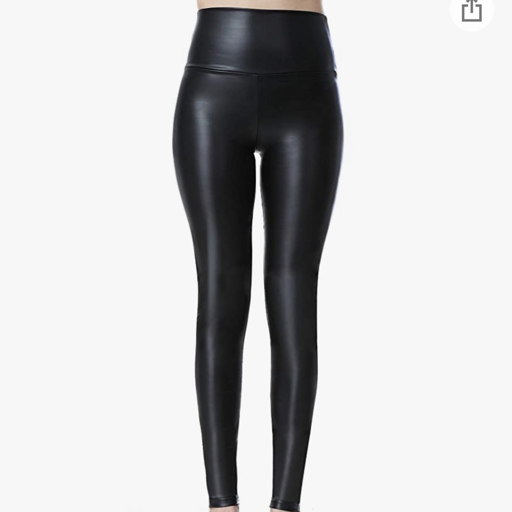 Faux Leather High Waist Leggings XXL NWOT